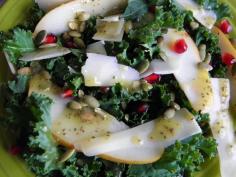 
                    
                        Kale and Pear Salad with Apple Cider Chia Dressing - AKA Superfood Salad | @Taste Love & Nourish | #kale #pear #applecidervinegar #chia #superfoods
                    
                