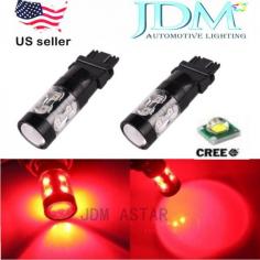 
                    
                        JDM ASTAR 50W CREE LED Bright 3156 3157 Pure Red Car Turn Signal Tail Light Bulb #JDMASTAR
                    
                