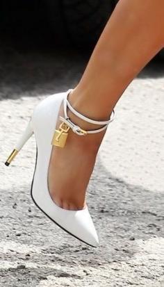 
                    
                        Tom Ford Padlock Heels
                    
                