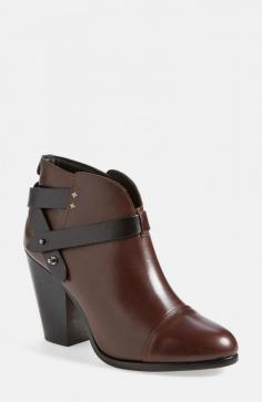 
                    
                        Perfect for fall: rag & bone Harlow brown leather bootie.
                    
                