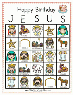 
                    
                        Play Happy Birthday Jesus Bingo!
                    
                
