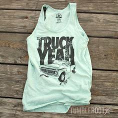 
                    
                        TumbleRoot Truck Yeah tank top. Perfect outfit for Stagecoach, Country Thunder, and every country music festival! // tumbleroot.com
                    
                