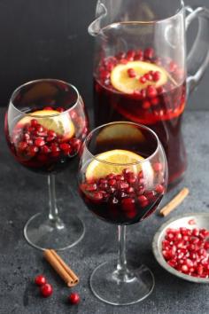 
                    
                        15 Delicious Christmas Cocktails: Pomegranate Orange Sangria
                    
                