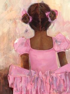 
                    
                        Perfect Ballerina - African American Canvas Reproduction
                    
                