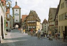 Rothenburg-ob-der-Tauber, The Romantic Road, Germany  beautiful place. city within a city(: