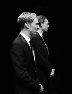 
                    
                        Benedict Cumberbatch & Tom Hiddleston. British perfectness summed up in one picture.
                    
                