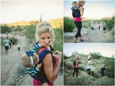 
                    
                        Hiking with the family and the Ergobaby Baby Carrier | Performance Ventus Purple |  Heidi Powell
                    
                
