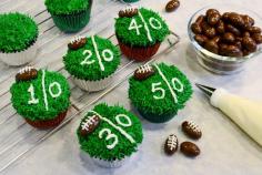 
                    
                        Championship Chocolate Cupcakes Recipe & Tutorial by Cakewalker #Superbowl
                    
                