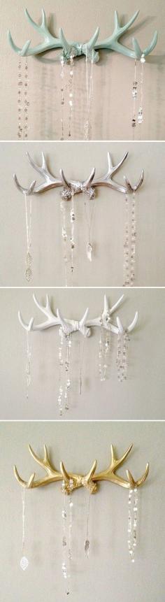 
                    
                        Antlers! In Mint, Silver, White, and Gold.
                    
                