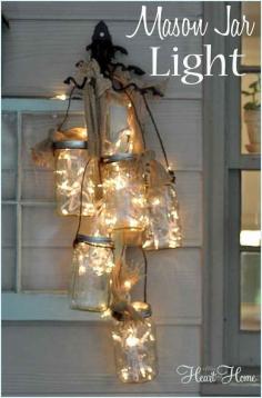 
                    
                        Create porch lights you can be proud of. | 19 Most Viewed Mason Jar Ideas Of 2013!
                    
                