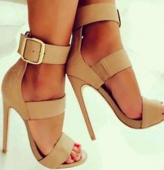 
                    
                        Perfect nude strapy high heels sandals
                    
                