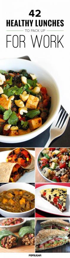 
                    
                        42 Healthy Lunches to Pack Up For Work
                    
                