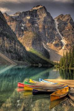 
                    
                        Moraine Lake, Banff National Park, Alberta - Canada
                    
                