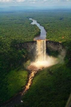 
                    
                        Kaieteur Falls, Guyana...
                    
                