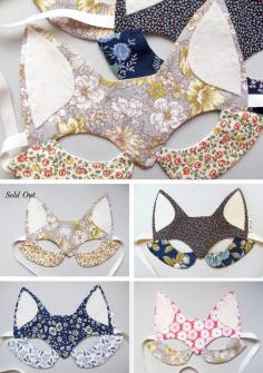 Fox masks. I think they look like cat masks.