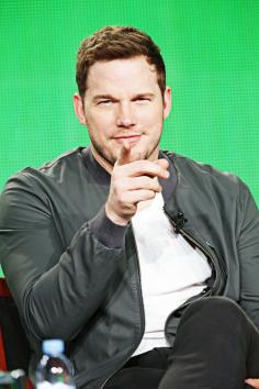 
                    
                        Chris Pratt speaks onstage during the ‘Parks and Recreation’ panel discussion at the NBC/Universal portion of the 2015 Winter TCA Tour at the Langham Hotel on January 16, 2015 in Pasadena, California.
                    
                