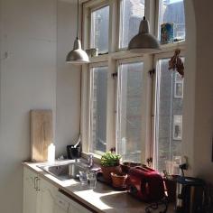 morning light in kitchen