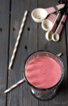 
                    
                        Strawberries and Cream Cocktail Smoothie - Savory Simple
                    
                