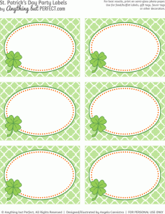 
                    
                        {Free Printable} St. Patty’s Party Labels
                    
                