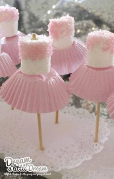 
                    
                        Marshmallow ballerinas- too simple and adorable not to save for potential future reference.
                    
                