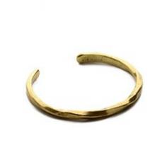 
                    
                        Hand-Forged Brass Cuff
                    
                