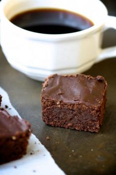 
                    
                        #SugarFree #GlutenFree Bittersweet Espresso Brownies
                    
                