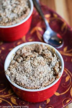 
                    
                        Warm Apple Buttermilk Custard Crisp - warm your belly with one of these luscious treats - no crust required!
                    
                