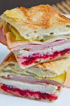 Good way to use the thanksgiving leftovers : Roast Turkey Cuban Sandwich - Recipes, Dinner Ideas, Healthy Recipes  Food Guides