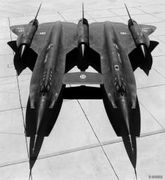 
                    
                        The Lockheed A-12R “Double-headed eagle” was an advanced, long-range, Mach 3+ strategic reconnaissance aircraft with 4 HALO jumpers.  [Photo manipulated by Bassman]
                    
                