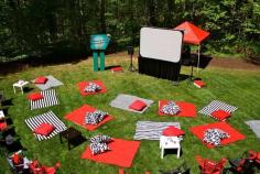 
                    
                        "Drive-In Movie" party for adults - would be so fun!
                    
                