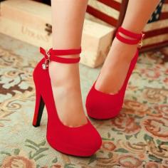 Tie Up High Heel Party Shoes 022637