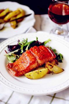 
                    
                        Amber Maple Glazed Salmon - insockmonkeyslipp...
                    
                