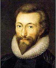 John Donne (1572–1631) was an English poet, satirist, lawyer and a cleric in the Church of England. He is considered the pre-eminent representative of the metaphysical poets. His works are noted for their strong, sensual style and include sonnets, love poetry, religious poems, Latin translations, epigrams, elegies, songs, satires and sermons..