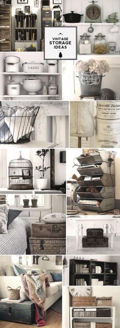 
                    
                        Vintage Storage Ideas
                    
                