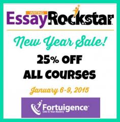 
                    
                        Essay Rock Star New Year Sale – 25% Off ALL Courses from @Lily Iatridis | Fortuigence ~ limited time! #ad
                    
                