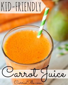 
                    
                        Healthy Carrot Juice Recipe for Kids
                    
                