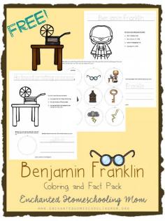 
                    
                        Have fun learning facts about Benjamin Franklin with this Benjamin Franklin Coloring and Fact Pack!
                    
                