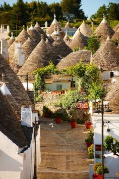 Trulli houses #Alberobello #Puglia #Italy #travel