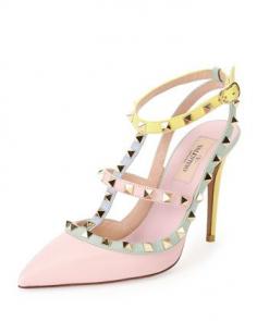 
                    
                        The pastel version of our favorite Valentino shoe.
                    
                