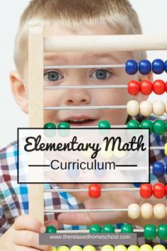 
                    
                        Homeschool Elementary math programs for homeschoolers! #homeschool
                    
                