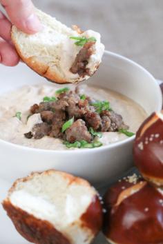 
                    
                        Beer Brat Cheese Dip
                    
                