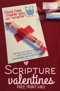 
                    
                        This simple and frugal scripture valentine is the perfect way to spread the love of Jesus this year! All you need is a pack of Smarties and some washi tape. Come get your Free printable today!
                    
                