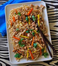 
                    
                        Crock Pot Pork Tenderloin with Garlic Noodles. Let the slow cooker do the work | Betsylife.com
                    
                