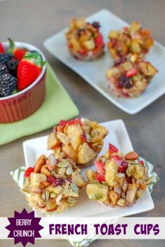 
                    
                        Berry Crunch French Toast Cups
                    
                