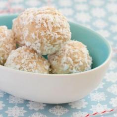 
                    
                        No-Bake Recipe: Coconut Snowballs (Gluten-Free, Nut-Free &amp; Vegan!) — Recipes from The Kitchn
                    
                