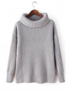 
                    
                        comfy knit sweater...
                    
                