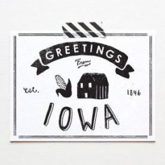 
                    
                        Greetings from Iowa postcard made by Paper Cub available at #domestica #card #postcard #IA #Iowa #dsm
                    
                