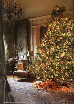 Victorian Christmas Tree    #Victorian #Christmas #Tree #Rug #Rustic #Vintage #Retro #Old #Fashioned #Country #Holidays #Lights #Skirt