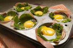 
                    
                        How too make Eggs in Prosciutto Spinach Nests
                    
                