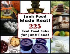 
                    
                        Junk Food Made Real: 225 Real Food Recipes to Replace Your Favorite Junk Foods // deliciousobsessio...
                    
                